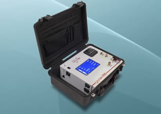 SF6 gas analyser features pump back facility